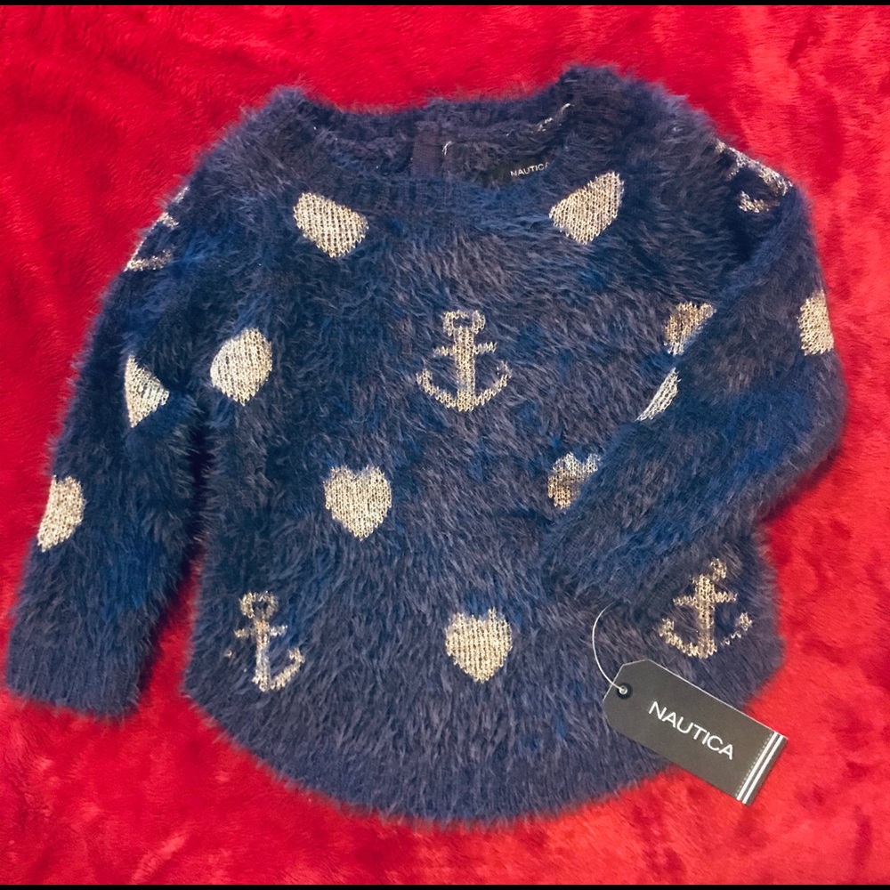 Nautica Baby Girls Intarsia Sweater